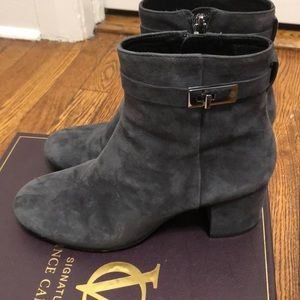 Vince Camuto Signature Grey Booties